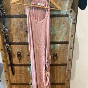 Mauve Maxi Bodycon Dress